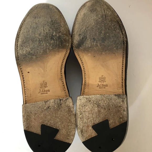 Alden Shell Cordovan #8. Double oak leather outsoles. Aberdeen last 9.5 C - Picture 2 of 9